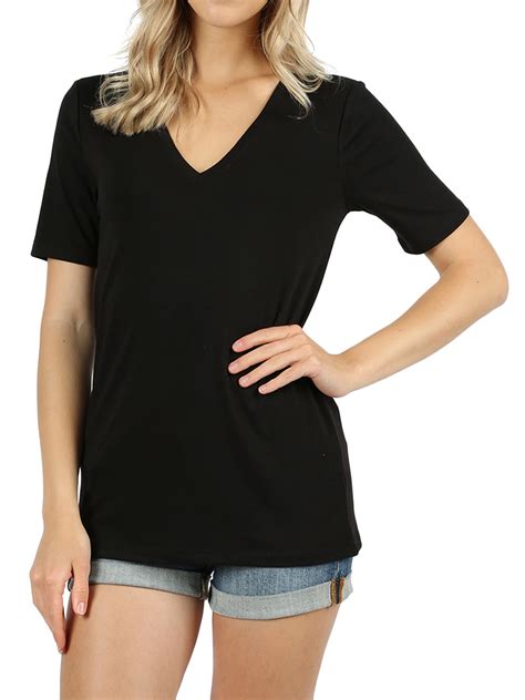 Womens Black Tops & T